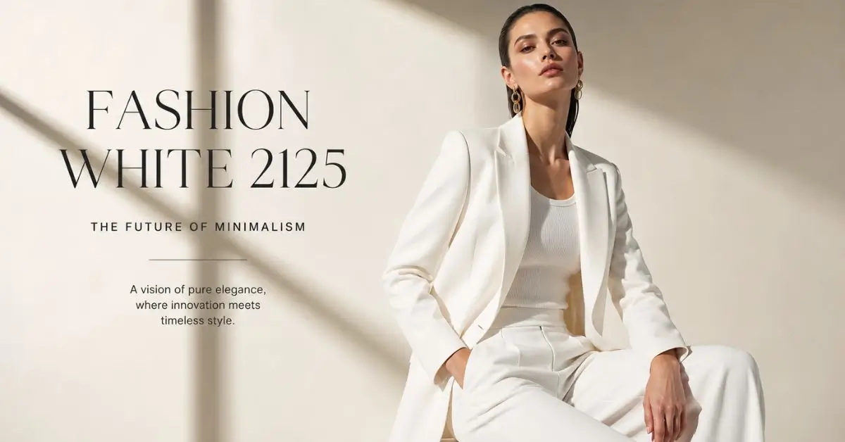 Fashion White 2125: The Future of Style Explored