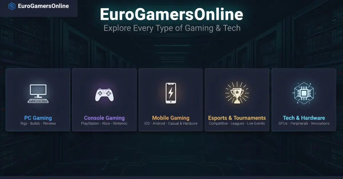 Eurogamersonline The Different Types Explained